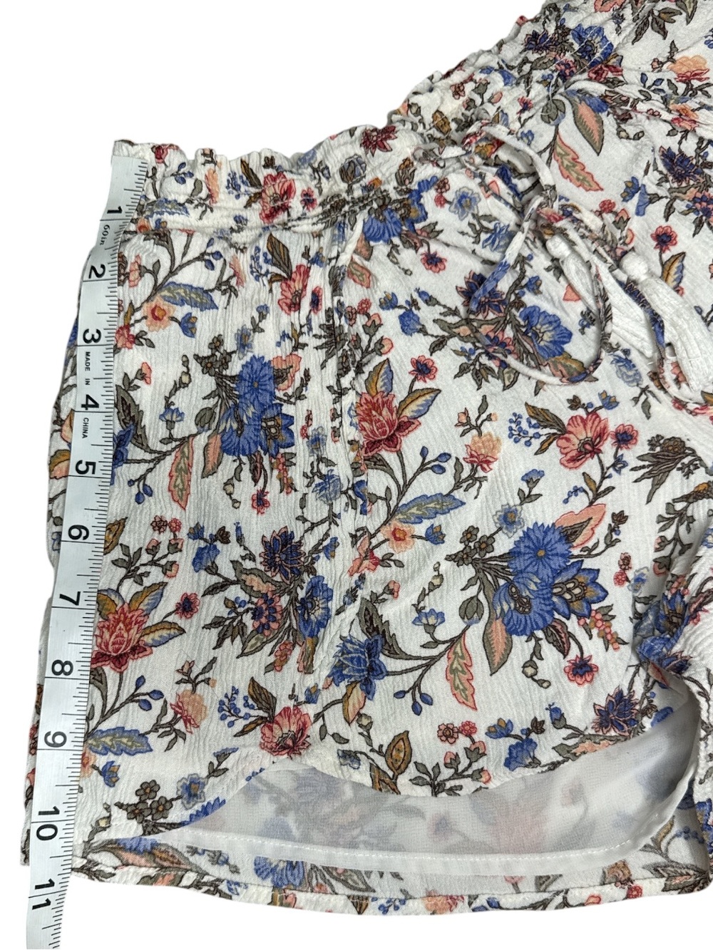 American Eagle Outfitters XS Floral High Rise Pull-On Flowy Shorts - Picture 5 of 6